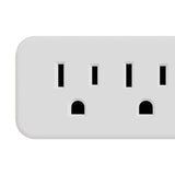 Stanley 2-AC Outlet 2-USB Port PlugMax Wall Tap Adapter and USB Charger, 30422