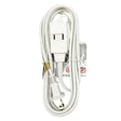 Stanley CordMax 3-Outlet Indoor Extension Cord, 6 Ft., White