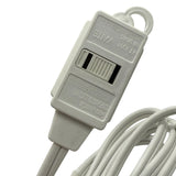 Stanley CordMax 3-Outlet Indoor Extension Cord, 6 Ft., White