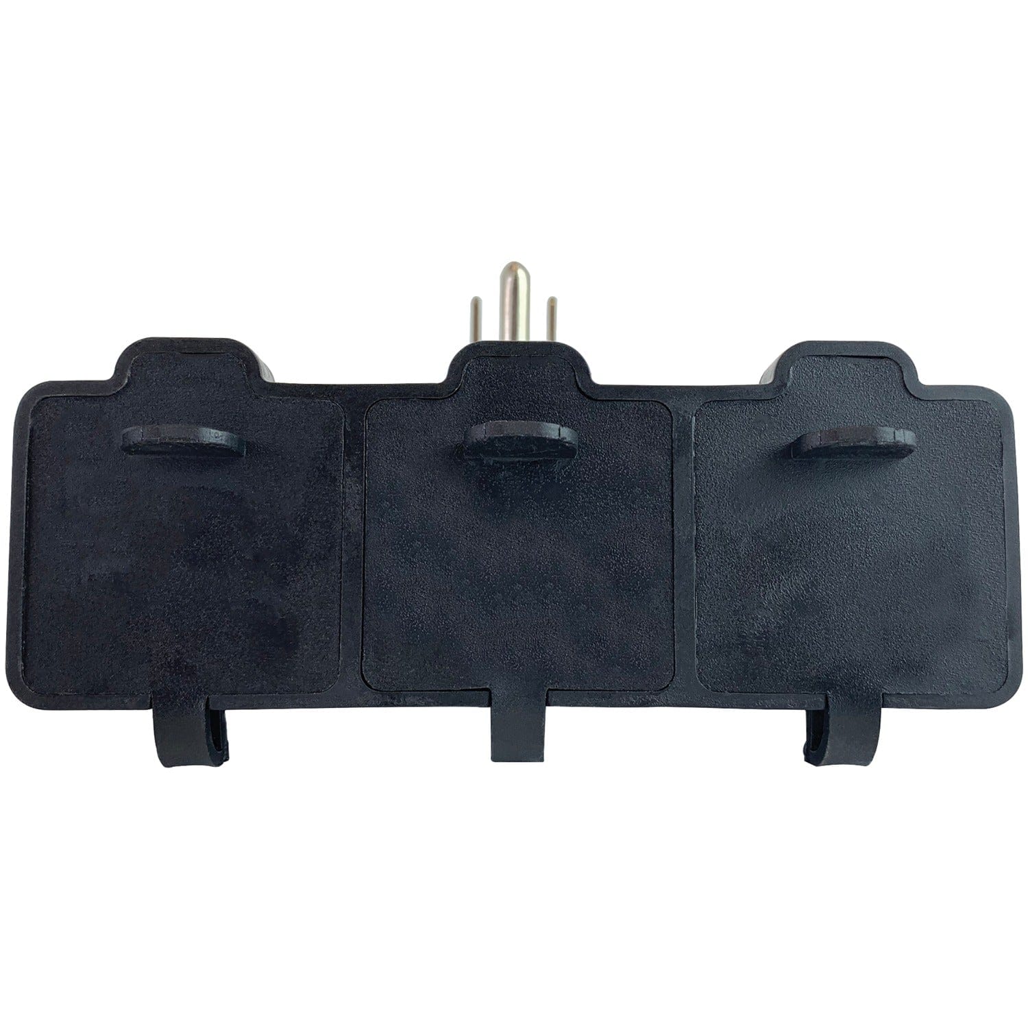 Stanley 3-AC Outlet PlugMax Outdoor Grounded Wall Tap with Rubberized Protective Covers, 31110