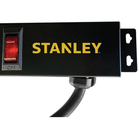 Stanley 9-AC Outlet 400-Joules SurgeMAX Pro Surge Protector Power Bar, 6-Ft. Cord with Straight Plug, 31610