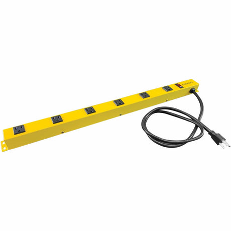 Stanley 6-AC Outlet 600-Joules ShopMAX Pro Surge Protector Power Bar, 4-Ft. Cord with Straight Plug, 31613