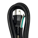 Stanley Replacement Grounded Power Cord with Stripped End, 9 Ft., Black, 31939