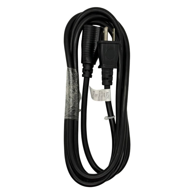 Stanley PowerCord 8 Grounded Indoor/Outdoor Extension Cord, 8 Ft., Black, 33089