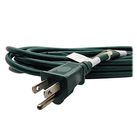 Stanley POWERCORD Grounded Outdoor Power Extension Cord, Green, 20 Ft., 33203