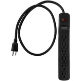 Stanley 6-AC Outlet 1080-Joules SurgeMax 1080 Surge Protector Power Strip, 3-Ft. Cord with Straight Plug, 33220