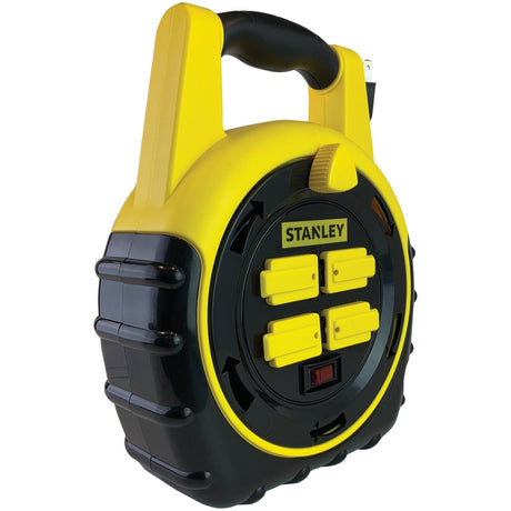 Stanley ShopMAX Power Hub Cord Reel, 4 Outlets, 20-Ft. Cord, 33959