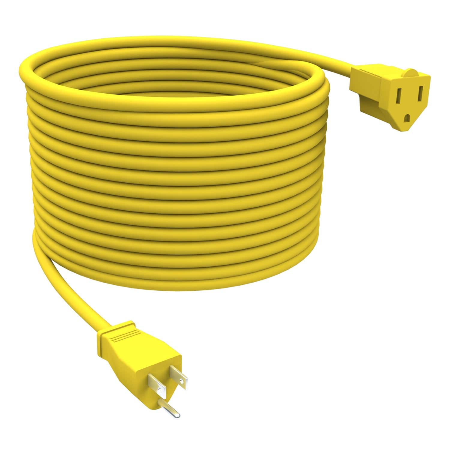 Stanley PowerCord 100 Grounded Outdoor Extension Cord, 100 Ft., Yellow, 33997