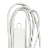 Stanley CordMax Home and Office 3-Outlet Grounded Indoor Extension Cord with Low-Profile Plug, 9 Ft., White