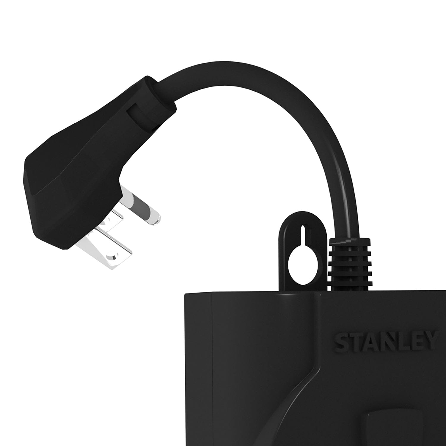 Stanley 2-AC Outlet Outdoor Grounded Power Hub with Remote Transmitter, 31184