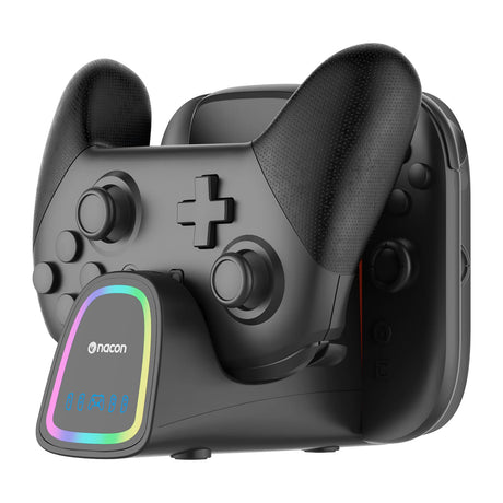 Nacon QuadPro RGB Charger for Nintendo Switch 2 Pro Controller and Joy-Con