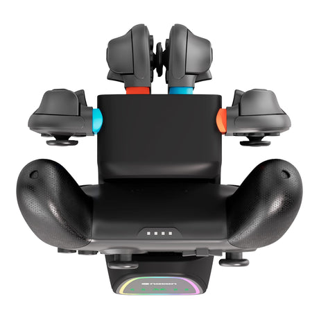 Nacon QuadPro RGB Charger for Nintendo Switch 2 Pro Controller and Joy-Con