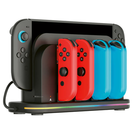 Nacon Multicharge RGB Dock Station for Nintendo Switch 2/1 Joy-Con