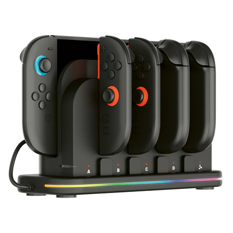 Nacon Multicharge RGB Dock Station for Nintendo Switch 2/1 Joy-Con