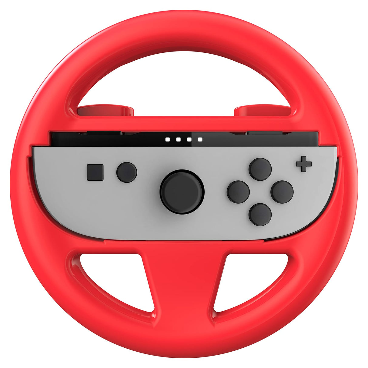 Nacon Dual Wheel Accessory Set for Nintendo Switch 2 Joy-Con, Red and Blue