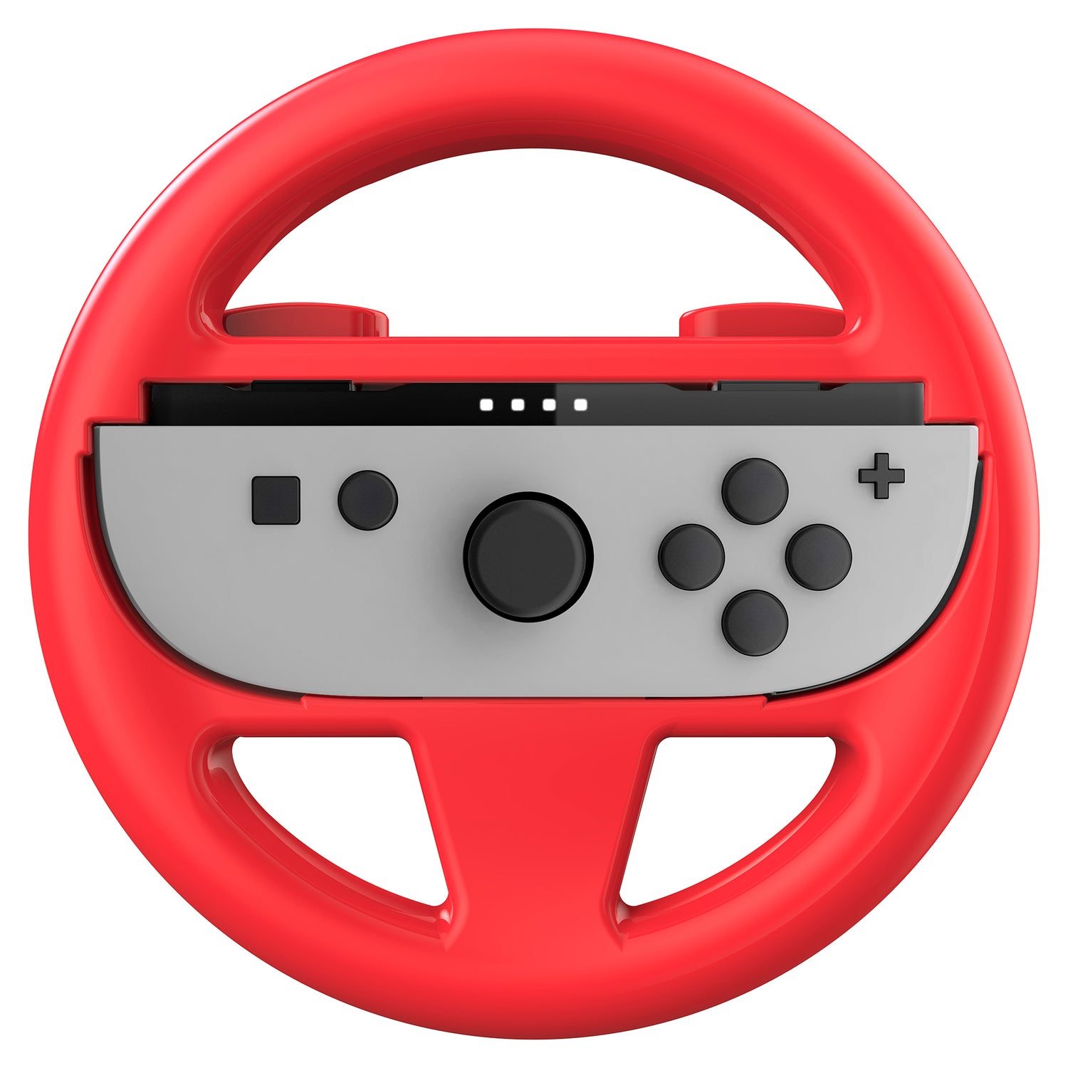 Nacon Dual Wheel Accessory Set for Nintendo Switch 2 Joy-Con, Red and Blue