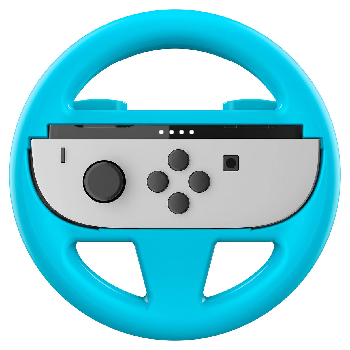 Nacon Dual Wheel Accessory Set for Nintendo Switch 2 Joy-Con, Red and Blue