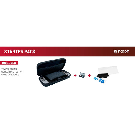 Nacon Starter Storage and Protection Pack for Nintendo Switch 2, Black