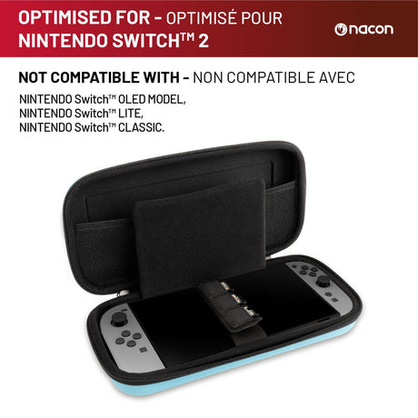 Nacon Starter Storage and Protection Pack for Nintendo Switch 2, Blue