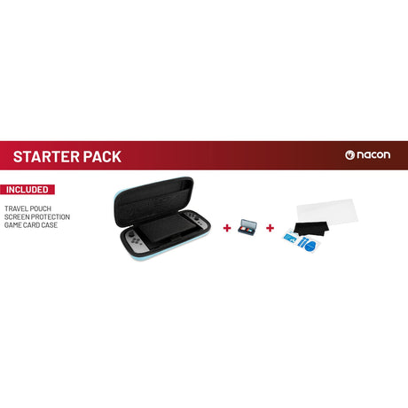 Nacon Starter Storage and Protection Pack for Nintendo Switch 2, Blue