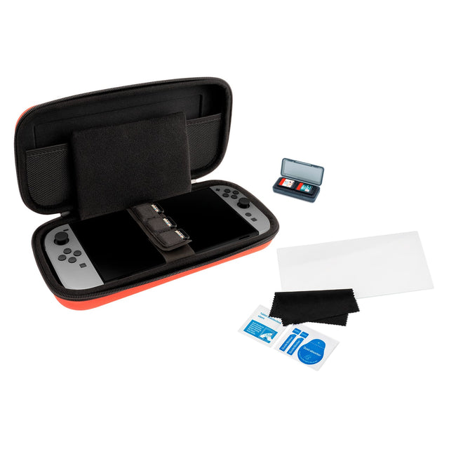 Nacon Starter Storage and Protection Pack for Nintendo Switch 2, Red