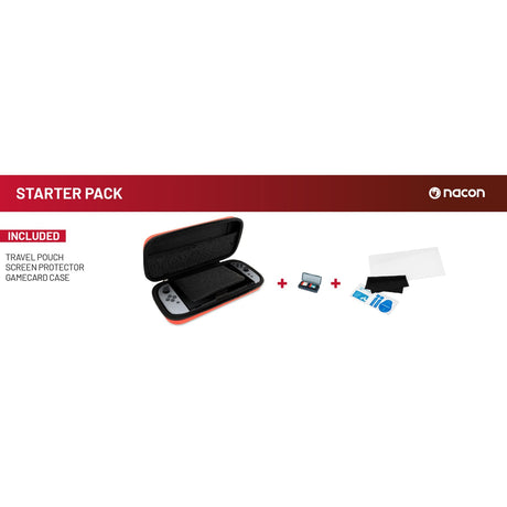 Nacon Starter Storage and Protection Pack for Nintendo Switch 2, Red