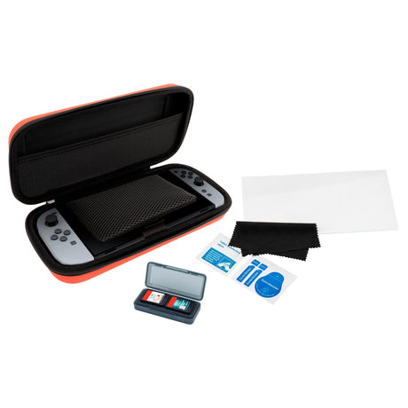 Nacon Starter Storage and Protection Pack for Nintendo Switch 2, Red