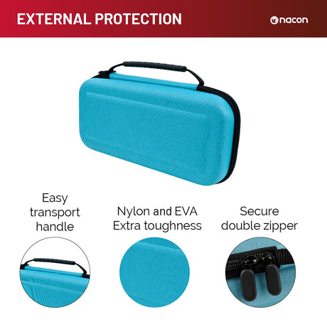 Nacon Rigid Transport Case for Nintendo Switch 2, Blue