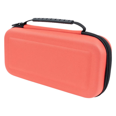 Nacon Rigid Transport Case for Nintendo Switch 2, Clear/Red