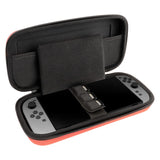 Nacon Rigid Transport Case for Nintendo Switch 2, Clear/Red