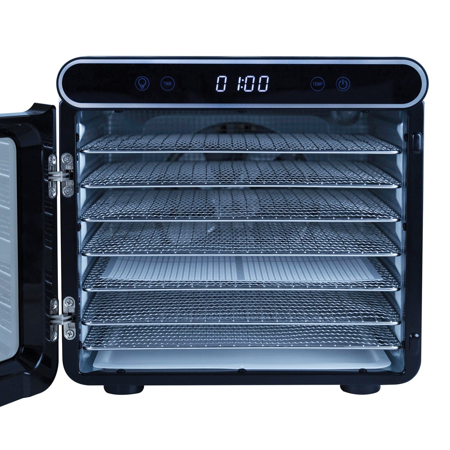 Nesco 600-Watt 7-Tray Stainless Steel Digital Food Dehydrator