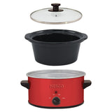 Nesco 1.5-Qt. 120-Watt Metallic Slow Cooker, Red
