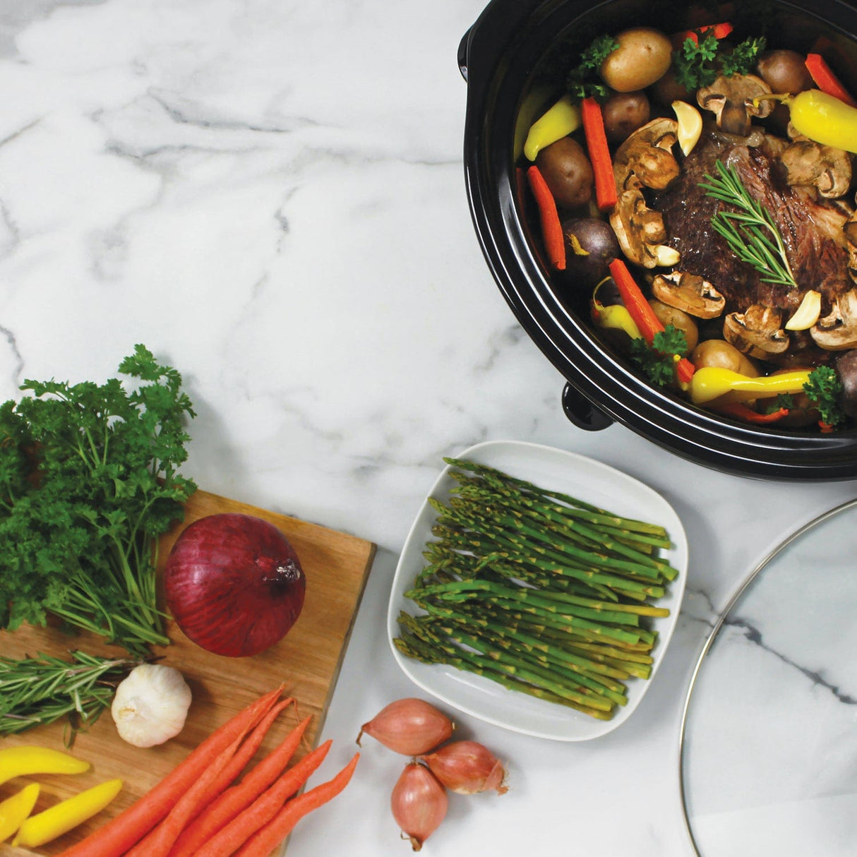 Nesco 6-Qt. 275-Watt Analog Stainless Steel Slow Cooker