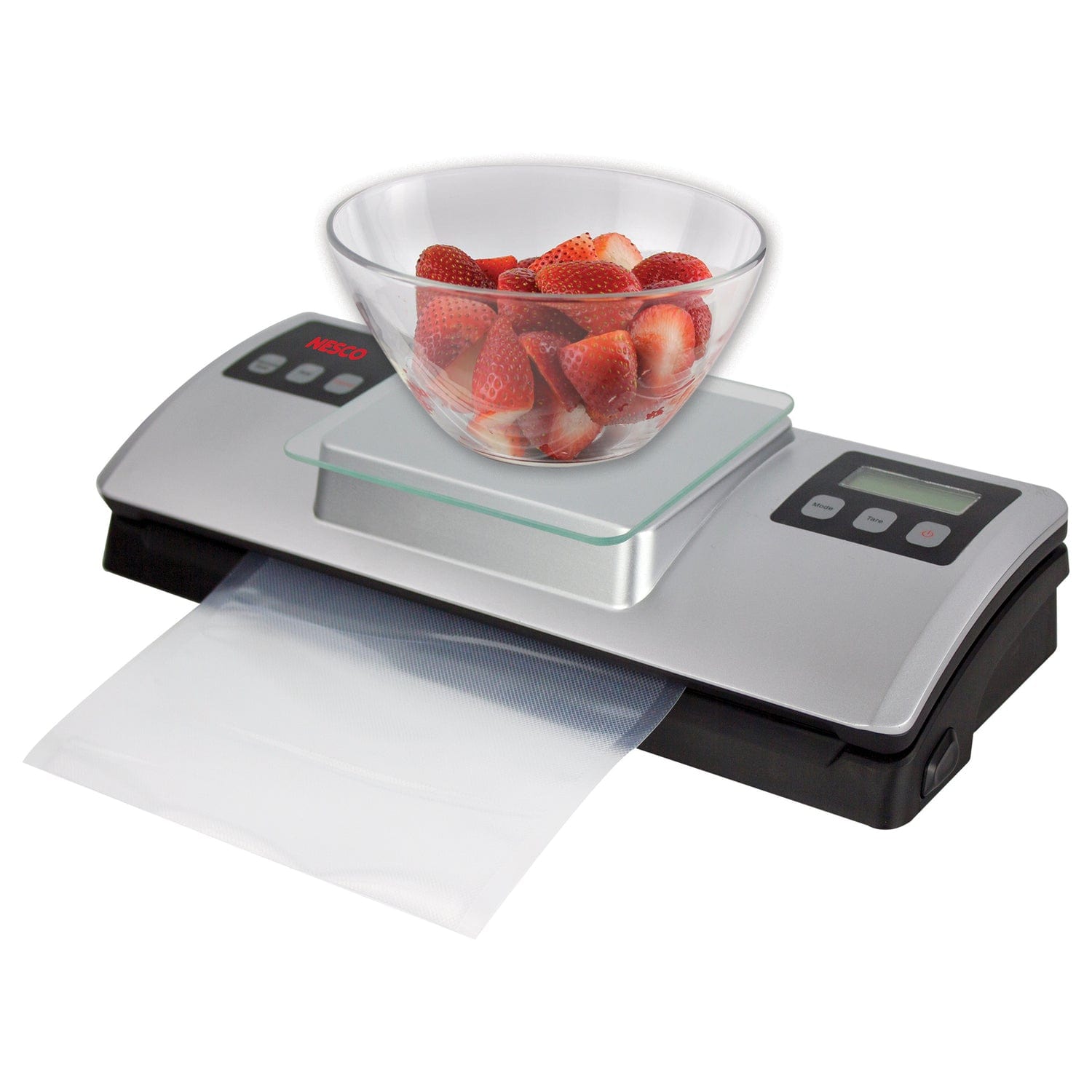 Nesco 120-Watt Deluxe Vacuum Sealer with Digital Scale