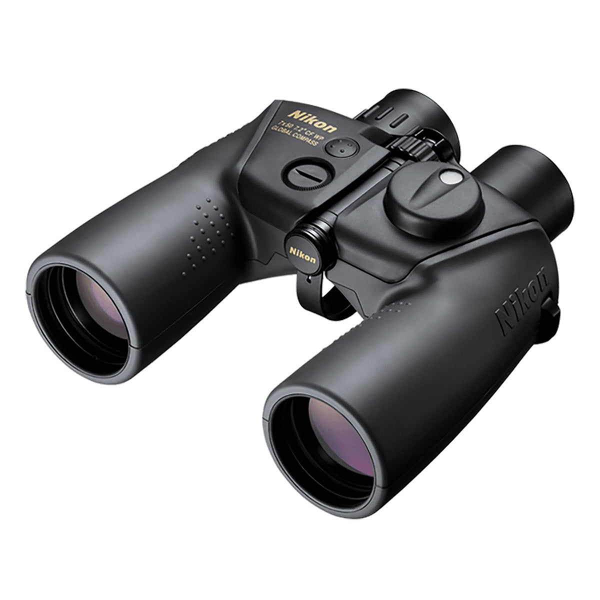 Nikon OceanPro CF 7x50 Waterproof Marine Binoculars with Illuminated Global Compass and Nylon Floating Strap