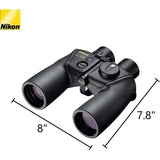 Nikon OceanPro CF 7x50 Waterproof Marine Binoculars with Illuminated Global Compass and Nylon Floating Strap