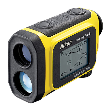 Nikon Forestry Pro II Laser Rangefinder/Hypsometer Monocular with Battery and Case