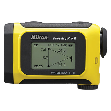 Nikon Forestry Pro II Laser Rangefinder/Hypsometer Monocular with Battery and Case