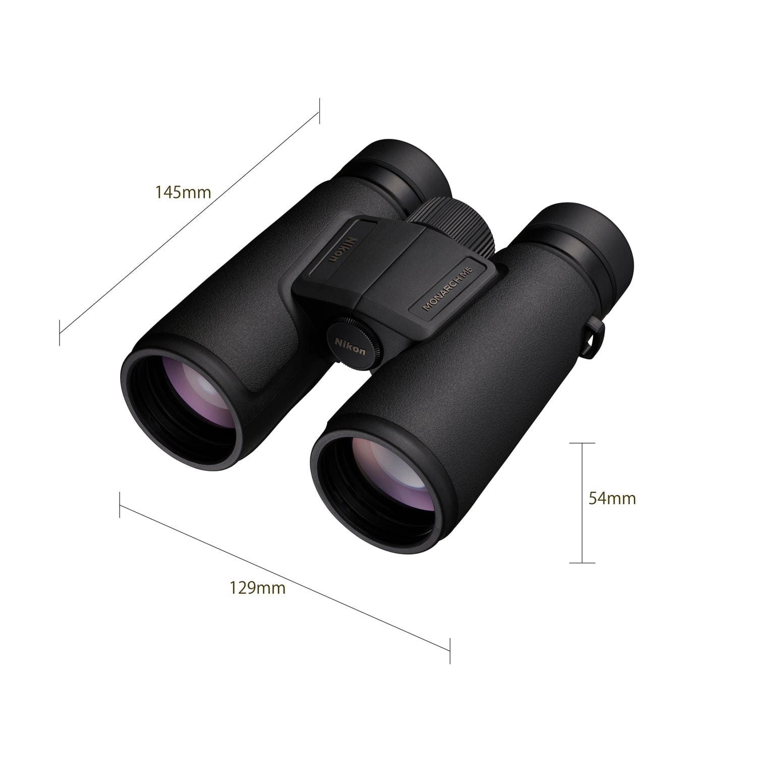 Nikon MONARCH M5 10x 42-mm Binoculars with Neck Strap, Case, and Caps