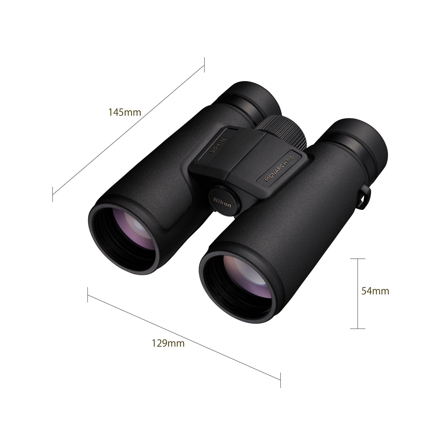 Nikon MONARCH M5 12x 42-mm Binoculars with Neck Strap, Case, and Caps