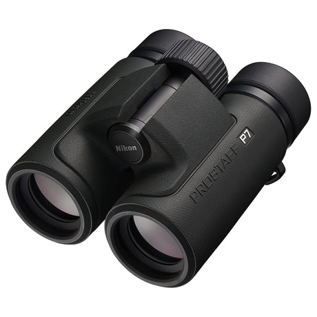 Nikon PROSTAFF P7 8x30 Binoculars with Neck Strap, Case, and Caps