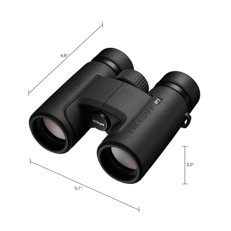 Nikon PROSTAFF P7 10x 30-mm Binoculars with Neck Strap, Case, and Caps