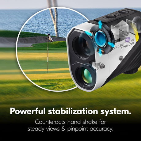 Nikon COOLSHOT PROIII STABILIZED Laser Rangefinder Monocular with Battery and Case