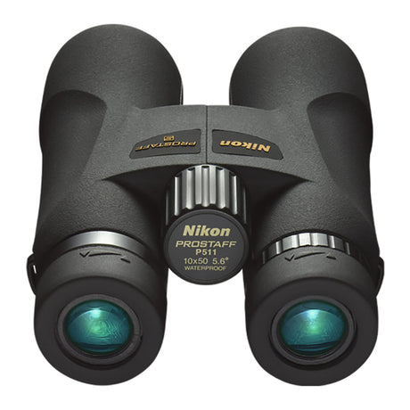 Nikon PROSTAFF 5 10x50 Binoculars with Neck Strap, Case, and Caps