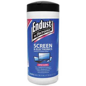 Endust for Electronics Screen and Electronic Surfaces Cleaning Wipes, 70 Count