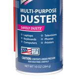 Endust for Electronics Moisture-Free Precision Duster, 10-Oz. Aerosol with Extension Straw and Safety Bitterant, 2 Pack