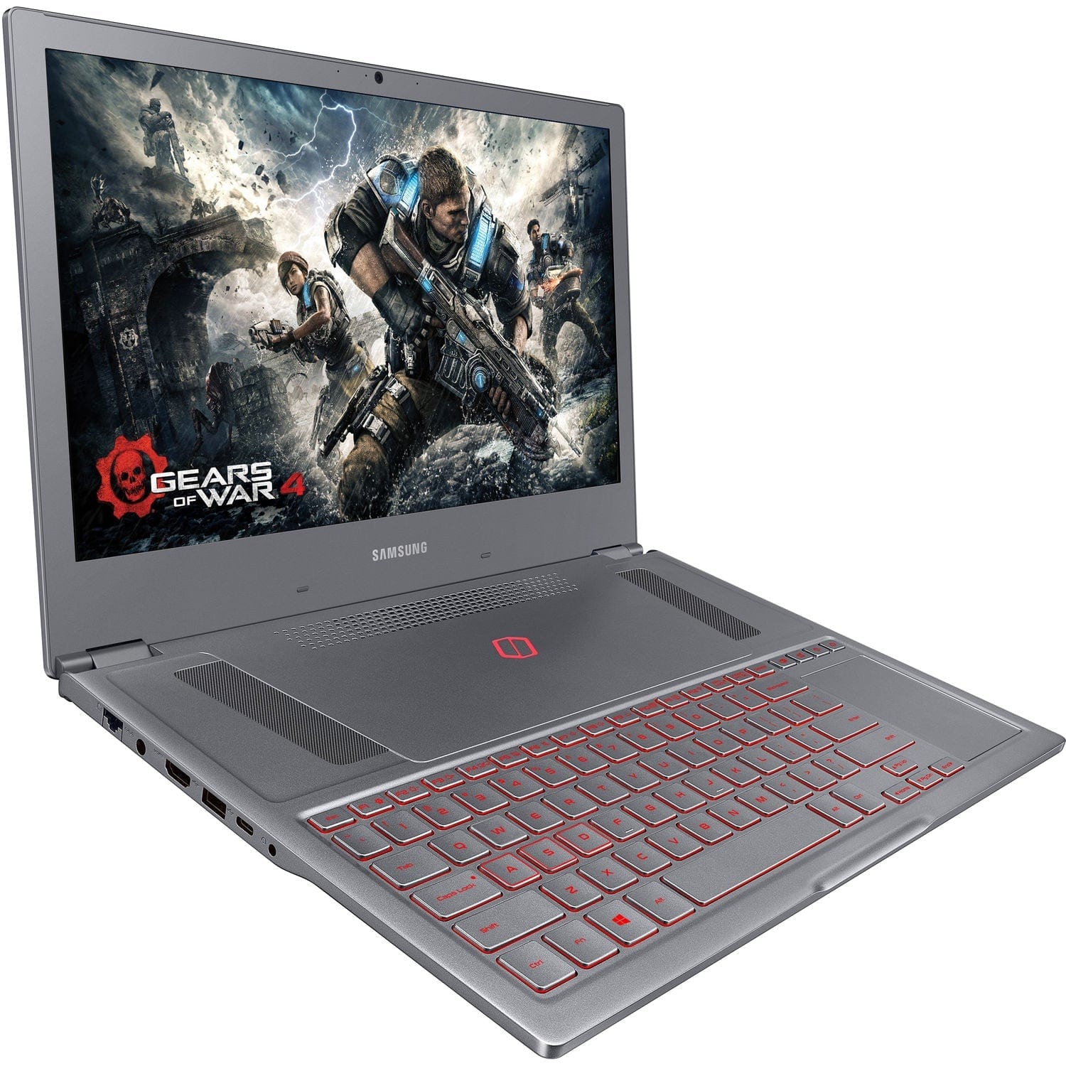 Samsung Notebook Odyssey Z 15.6" FHD i7-8750H 16GB 256GB W10H, Silver - Certified Refurbished