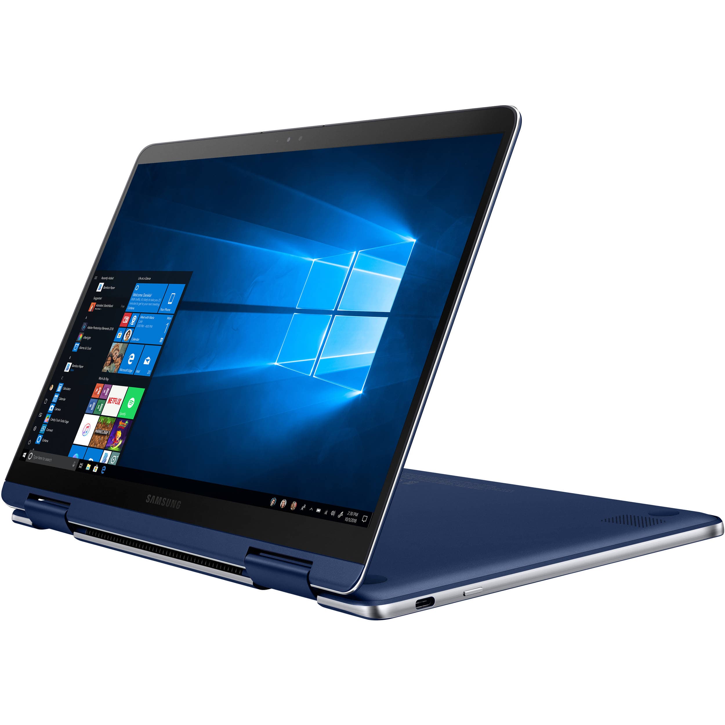 Samsung Notebook 9 Pen 15" FHD i7-8565U 16GB 1TB W10H, Blue - Certified Refurbished