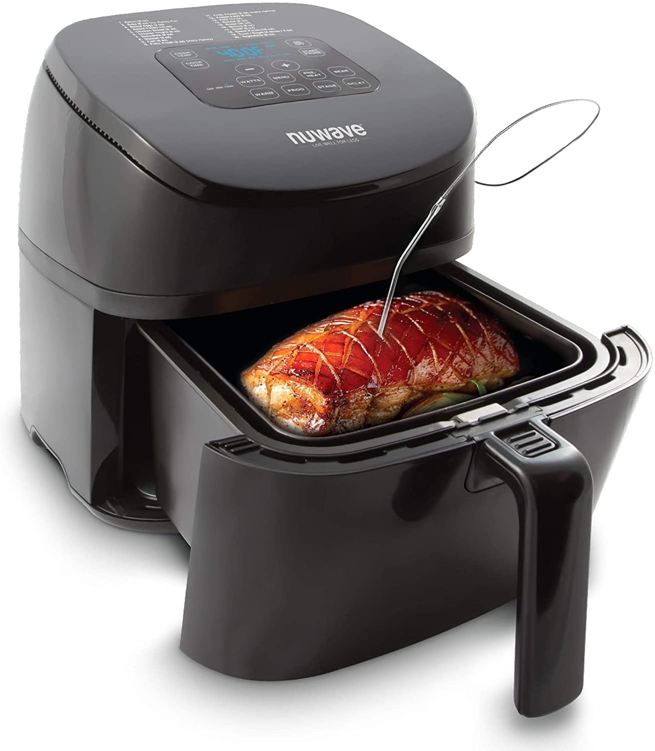 NuWave 4.5 Qt Air Fryer with Probe - Refurbished
