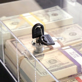 Nadex Coins 5-Compartment Currency Tray with Locking Cover